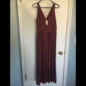 Maxi loft dress NWT